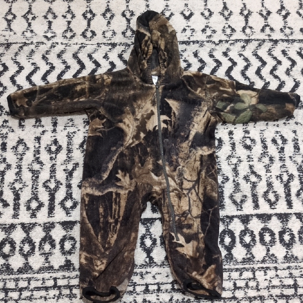 Columbia Infant Fleece Jacket - Brown and Black